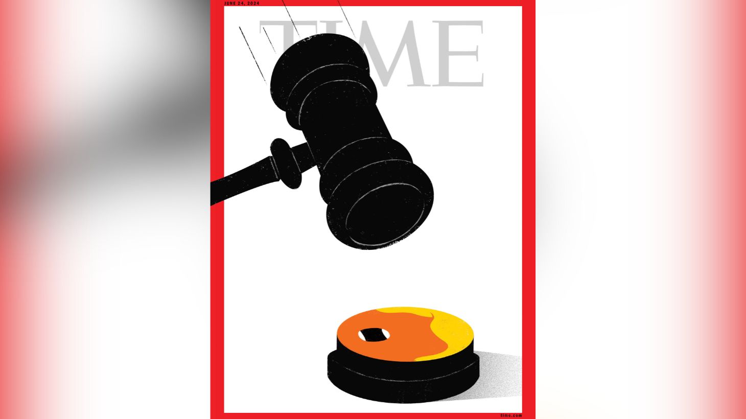 Το εξώφυλλο του TIME για την καταδίκη Τραμπ
