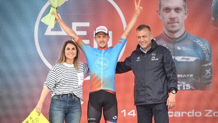 Ο 20χρονος Ντίλαν Χικς νικητής στο 4ο ετάπ του ΔΕΗ Διεθνή Ποδηλατικού&hellip;