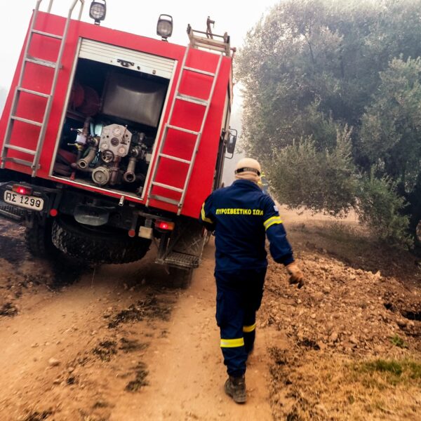 Μάχη με τις φλόγες σε Κερατέα, Ριτσώνα και Σταμάτα 