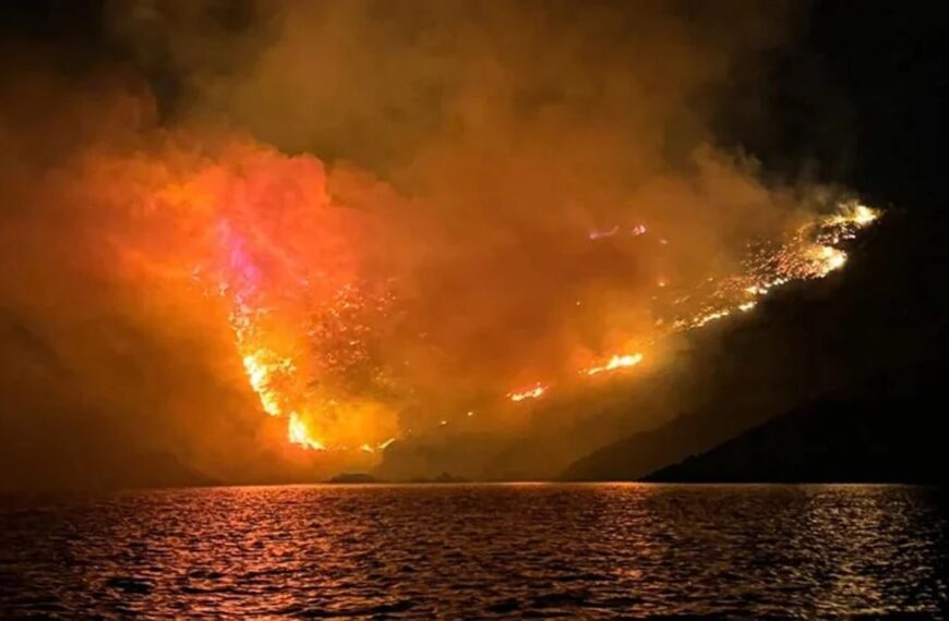 Φωτιά στην Ύδρα: «Ναι ρίξαμε πυροτεχνήματα, εγώ τα έριξα»