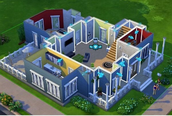 Το τηλεοπτικό σπίτι στο «The Sims 4» είναι της οικογένειας Simpsons