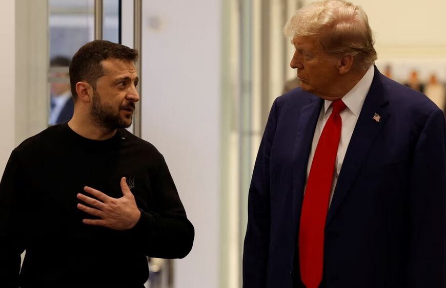 Ψυχρολουσία Ζελένσκι από τον Τραμπ