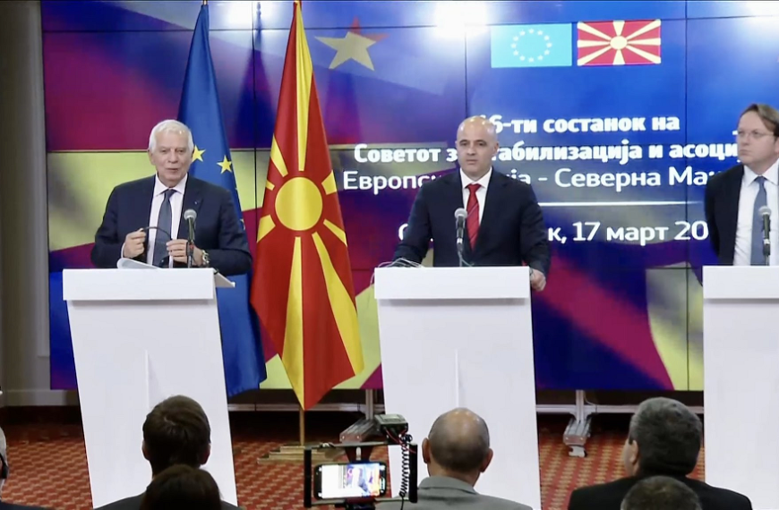 Βόρεια Μακεδονία: «Η ένταξη στην ΕΕ μοιάζει με το “περιμένοντας τον Γκοντό”»