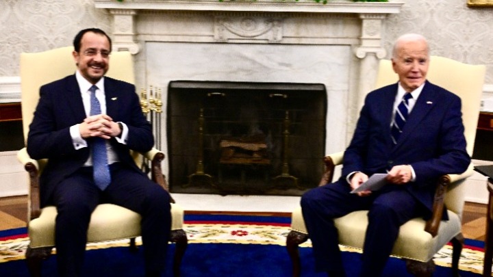 Χριστοδουλίδη – Μπάιντεν:«Ιστορική ημέρα» στις σχέσεις Κύπρου-ΗΠΑ