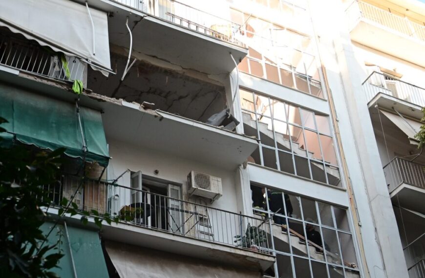 Έκρηξη βόμβας στους Αμπελόκηπους: Συνελήφθη άνδρας από την Αντιτρομοκρατική