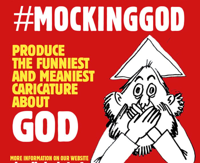 «Περιγελώντας τον Θεό» — Διεθνής διαγωνισμός γελοιογραφίας από το Charlie Hebdo #RireDeDieu #MockingGod