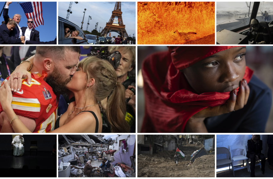 Τα μεγάλα γεγονότα του 2024 / Η χρονιά μέσα από το φακό του Associated Press