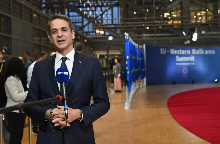 Μητσοτάκης: Η θέση της Σερβίας είναι στην οικογένεια της Ευρώπης 