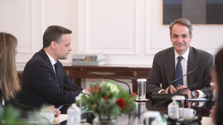 Μητσοτάκης και Δούκας συμφώνησαν να συνεργαστούν κυβέρνηση και αυτοδιοίκηση για τα θέματα της πρωτεύουσας