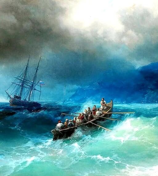 Καταιγίδα πάνω από τη Μαύρη Θάλασσα