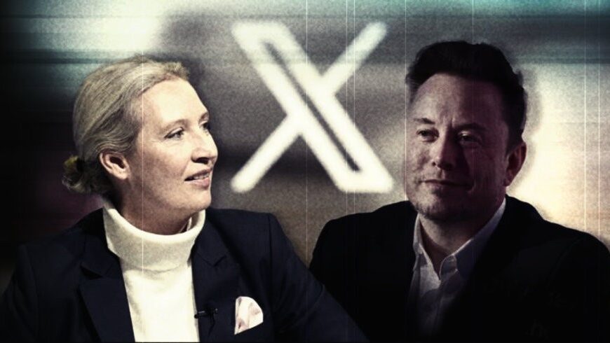 Μασκ και Βάιντελ στο X: Ρεσιτάλ μπουρδολογίας