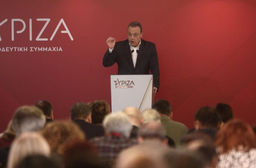 Σωκράτης Φάμελλος: Είμαστε περήφανοι για την πρώτη φορά Αριστερά – Το καθεστώς Μητσοτάκη&hellip;