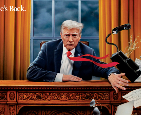 Το εξώφυλλο του Time: “He’s back”