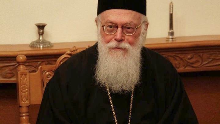 Σταθερή η κατάσταση της υγείας του Αρχιεπισκόπου Αλβανίας Αναστάσιου