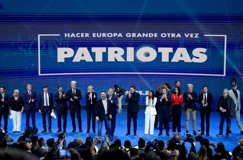 Σύσσωμος ο “άξονας” της ευρωπαϊκής ακροδεξιάς στη Μαδρίτη