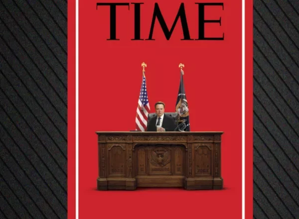 Tο εξώφυλλο του περιοδικού Time: Ο Έλον Μασκ «κατέλαβε» το προεδρικό γραφείο&hellip;