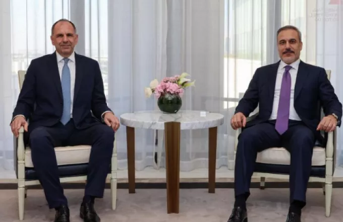 Συνάντηση Γεραπετρίτη – Φιντάν στη Ντόχα