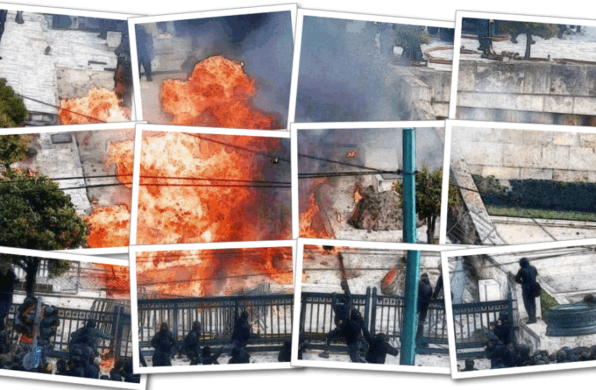 Μάτια και αυτιά μόνο για τις μολότοφ