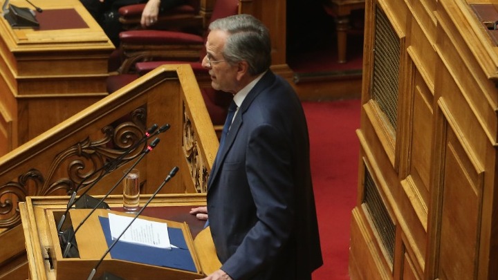 Αντώνης Σαμαράς: «Από το πολύ επιτελικό κράτος έχει χαθεί ο έλεγχος παντού»