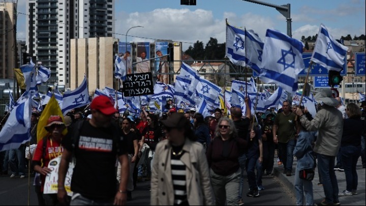 Διαδηλωτές κατά του Νετανιάχου συγκρούστηκαν με την ισραηλινή αστυνομία
