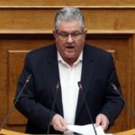 Κουτσούμπας στη Βουλή: «Η κυβέρνηση στην πλευρά των γενοκτόνων στη Μέση Ανατολή»