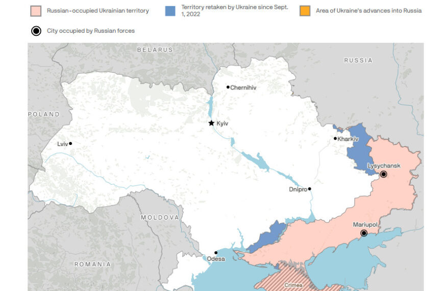 Axios: Οι ΗΠΑ πρότειναν στο Κίεβο αναγνώριση του ελέγχου της Ρωσίας στα εδάφη που έχει κυριεύσει