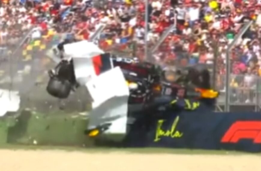Σοκ στην Ίμολα: Τρομακτικό ατύχημα για τον Γιούκι Τσουνόντα στο Grand Prix&hellip;