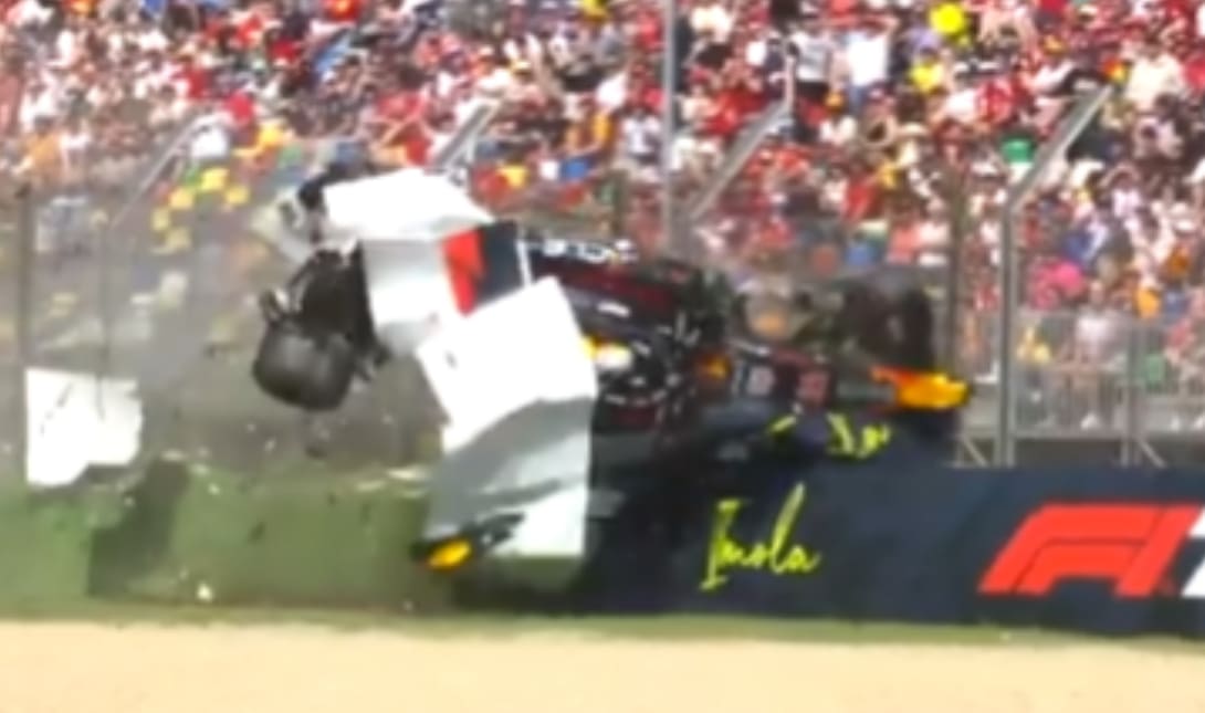 Σοκ στην Ίμολα: Τρομακτικό ατύχημα για τον Γιούκι Τσουνόντα στο Grand Prix της…