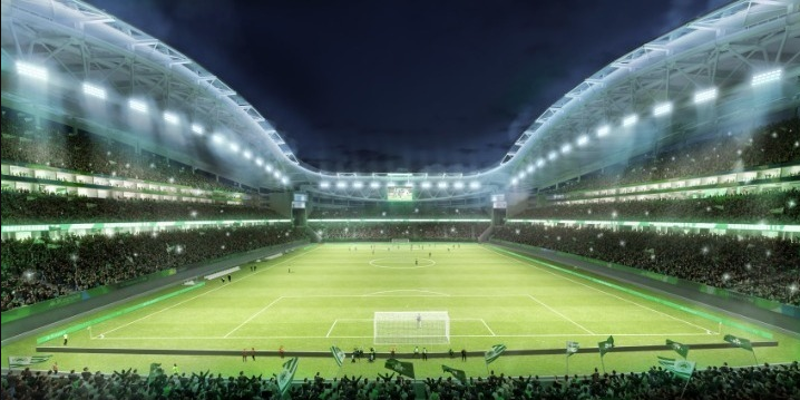 Έγκριση διάθεσης 94,3 εκατ. ευρώ για την κατασκευή του νέου γηπέδου του Παναθηναϊκού στον Βοτανικό