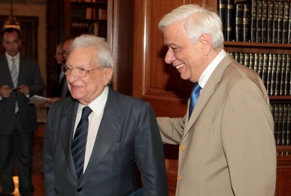 Προκόπης Παυλόπουλος: Με άφατη οδύνη αποχαιρετώ τον ευπατρίδη Πέτρο Μολυβιάτη