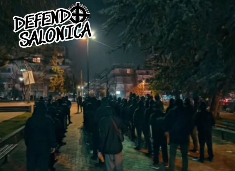 Μεγάλη αστυνομική επιχείρηση στη Θεσσαλονίκη για τη σύλληψη μελών της ακροδεξιάς οργάνωσης Defend&hellip;