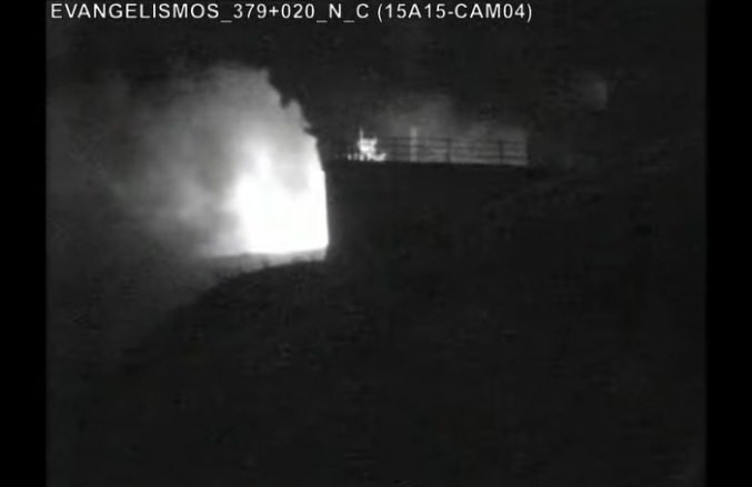 Νέο βίντεο από τη σύγκρουση των τρένων στα Τέμπη