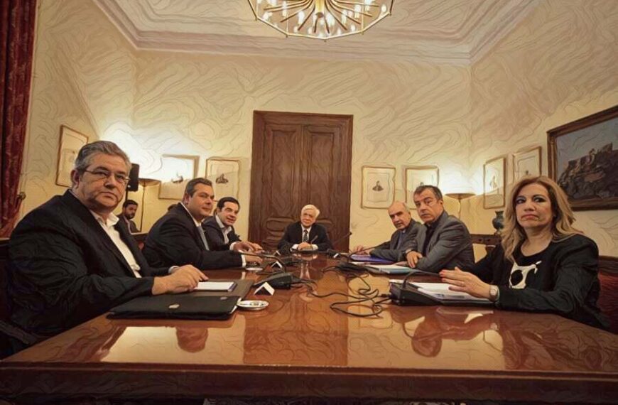 Πρακτικά Συμβουλίου Πολιτικών Αρχηγών 2015: Στη δημοσιότητα χωρίς να δοθούν από την Προεδρία…