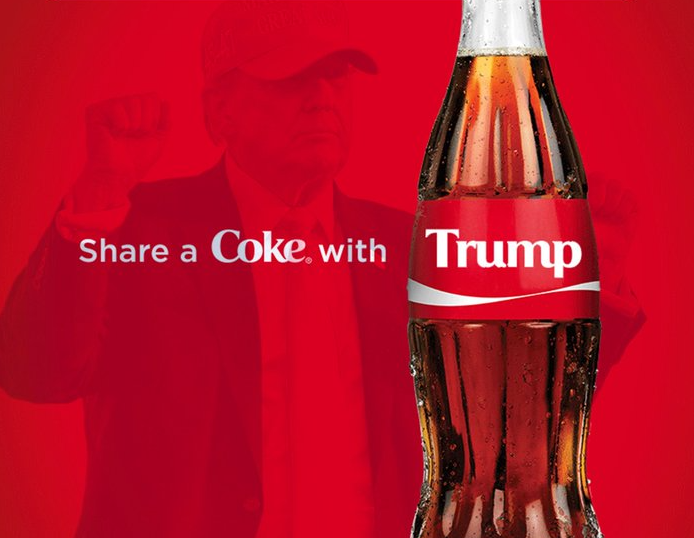 Ο Τραμπ αλλάζει τη συνταγή της Coca-Cola