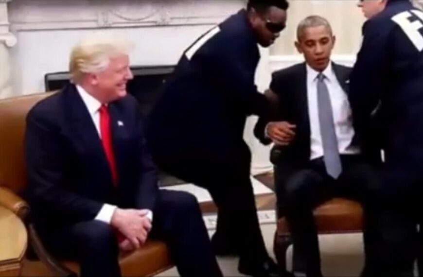Η σύλληψη Ομπάμα στο Λευκό Οίκο προκαλεί σάλο στο διαδίκτυο (vid)