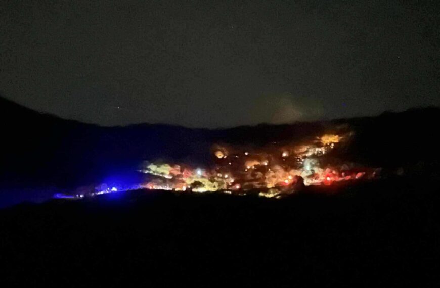 Μεγάλη φωτιά στη δυτική Λέσβο – Μάχη της Πυροσβεστικής στη Φίλια