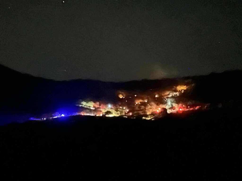 Μεγάλη φωτιά στη δυτική Λέσβο – Μάχη της Πυροσβεστικής στη Φίλια