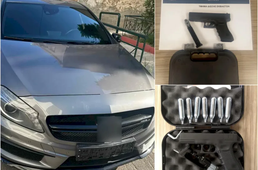 Καταδίωξη θρίλερ στο κέντρο της Αθήνας: Σύλληψη 20χρονου γιου γνωστού επιχειρηματία