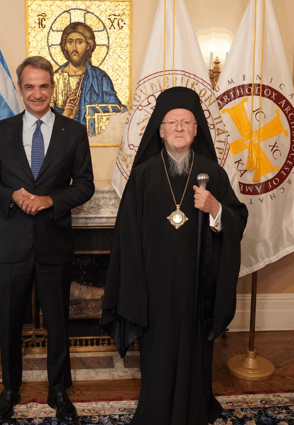 Βαρυσήμαντες συναντήσεις Μητσοτάκη στη Νέα Υόρκη με τον Πρόεδρο της Κύπρου και με τον Πατριάρχη Βαρθολομαίο