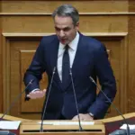Σε υψηλούς τόνους η δευτερολογία Μητσοτάκη: «Η Τουρκία πρέπει να απαλλάξει την Ελλάδα από την απειλή πολέμου»