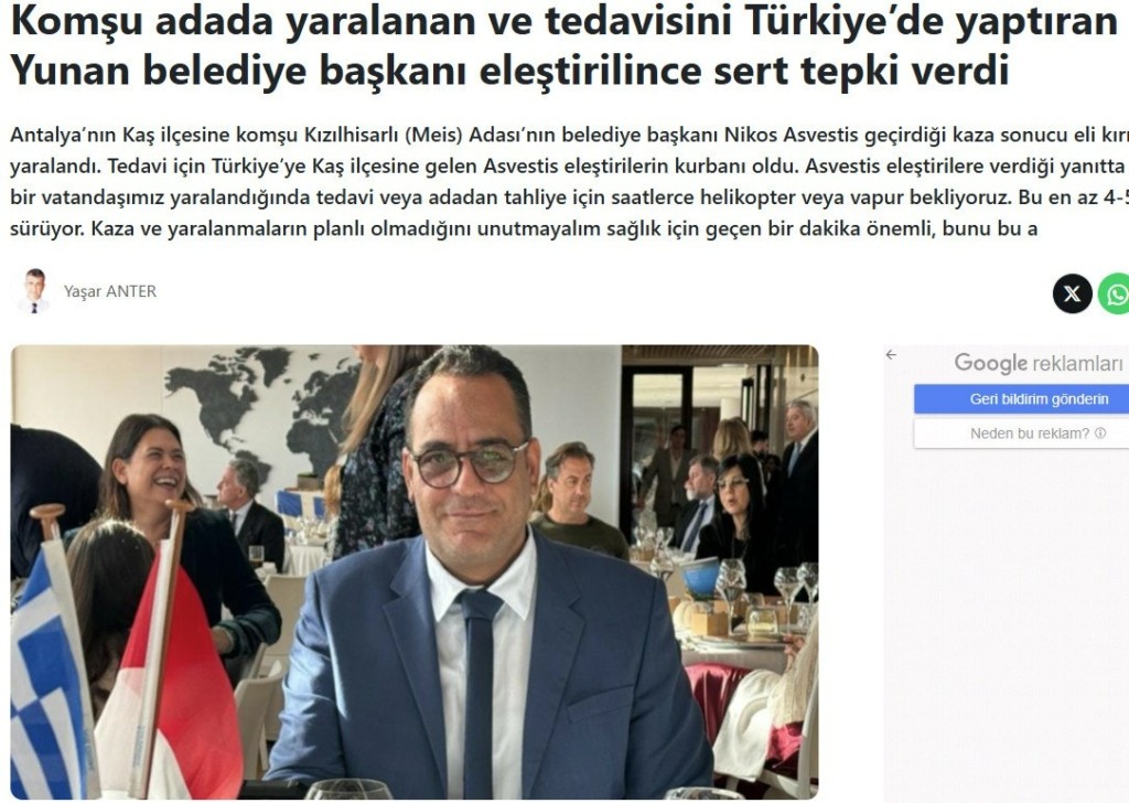 Άφησαν το Καστελόριζο χωρίς γιατρό: Ο δήμαρχος αναγκάστηκε να πάει στην Τουρκία για&hellip;