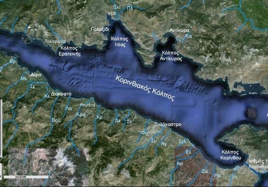 Το αρχαίο υδάτινο μυστικό του Κορινθιακού: Νερό 800.000 ετών κάτω από τον βυθό