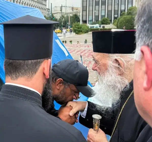 Ο Ιερώνυμος στο πλευρό του Πάνου Ρούτσι: Συμπαράσταση στην 22η ημέρα απεργίας&hellip;