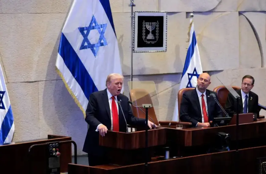 Ντόναλντ Τραμπ στην Κνεσέτ: «Είναι μεγάλη τιμή για εμένα»