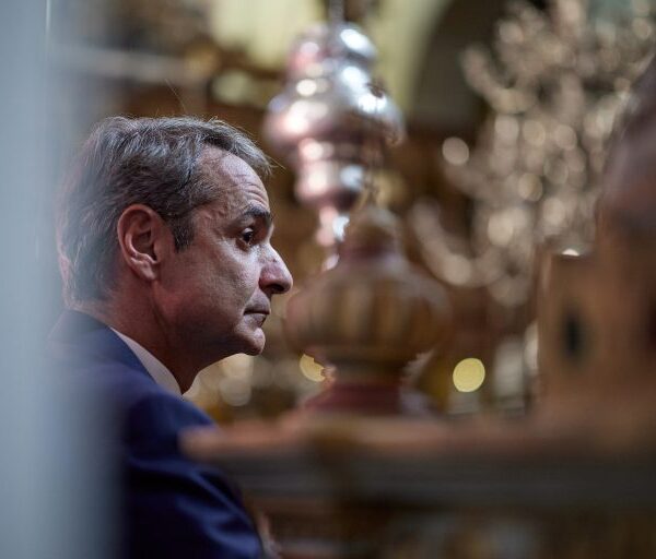 Ο Κυριάκος Μητσοτάκης στα εγκαίνια του Μεγάλου Αιγυπτιακού Μουσείου