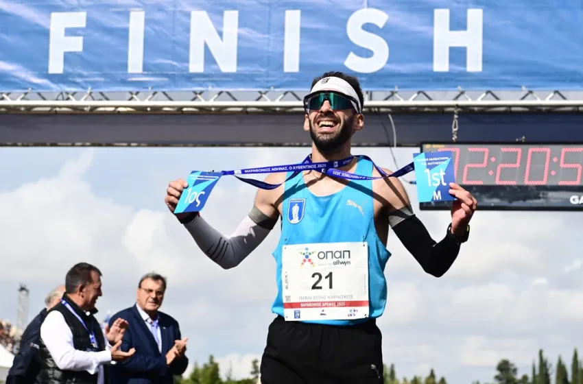 42ος Αυθεντικός Μαραθώνιος: Νικητής ο Παναγιώτης Καραΐσκος