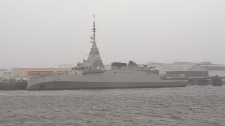 Φρεγάτα «Κίμων»: Η ελληνική σημαία υψώθηκε στη Λοριάν…