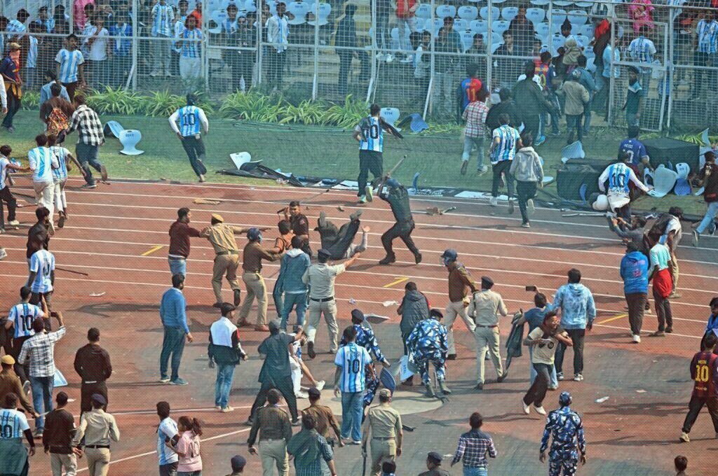 Οργή στην Καλκούτα για τον Μέσι: Σκηνές χάους