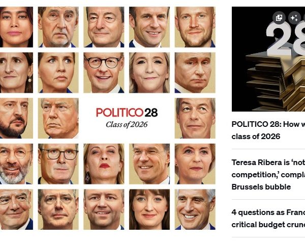 Politico: Η Ευρώπη υπό την σκιά Τραμπ – Τα 28 ισχυρότερα πρόσωπα&hellip;