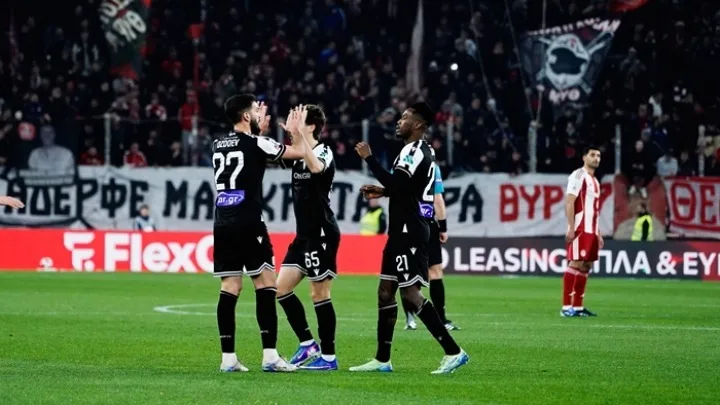 ΠΑΟΚ: Επιβλητική νίκη 2-0 επί του Ολυμπιακού και πρόκριση στα ημιτελικά του Κυπέλλου